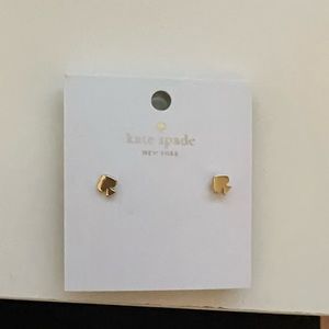 New never used Kate spade pierced earrings